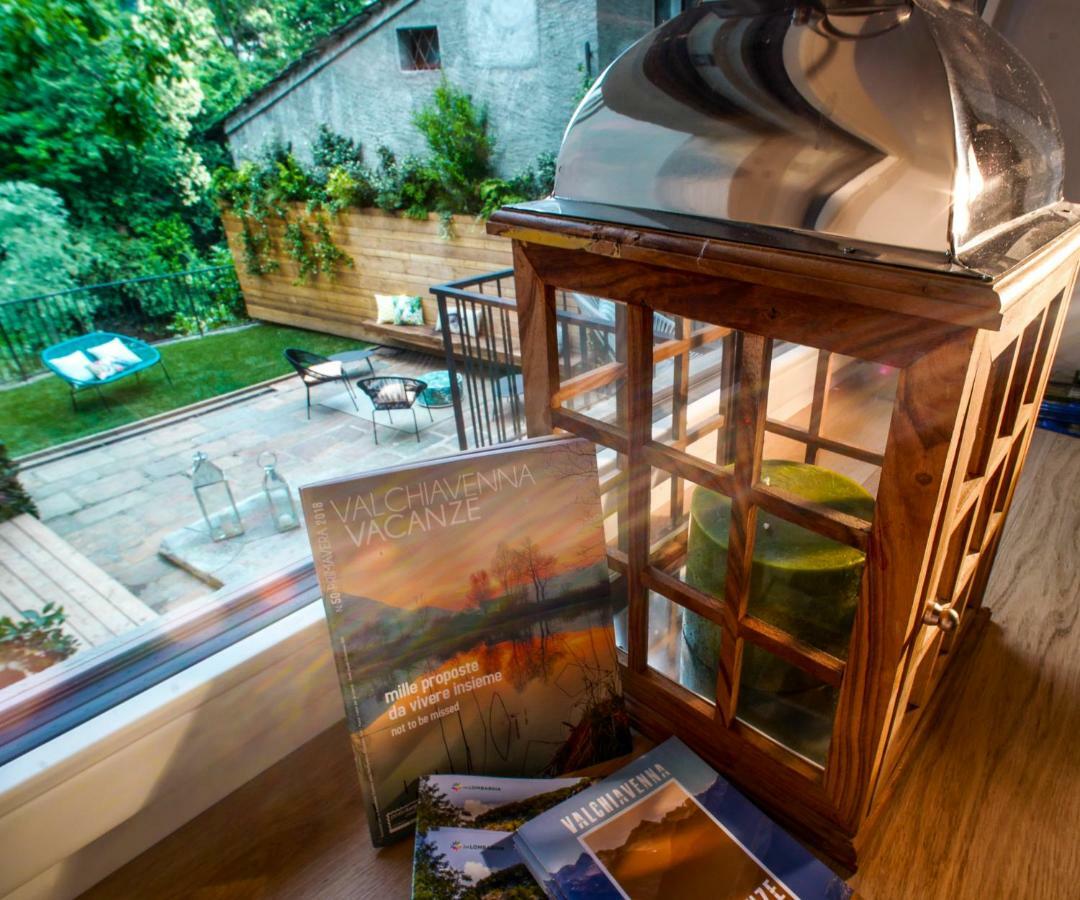 Appartamento Palazzo Giani Chiavenna Esterno foto